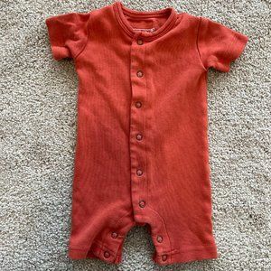 Loved Baby Burnt Orange 0-3 Shortie Shorts